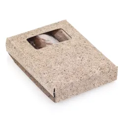 Small Envelope for 3 Snacking Bars; Cocoa Shell